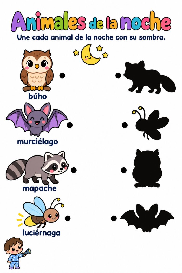 Animales nocturnos