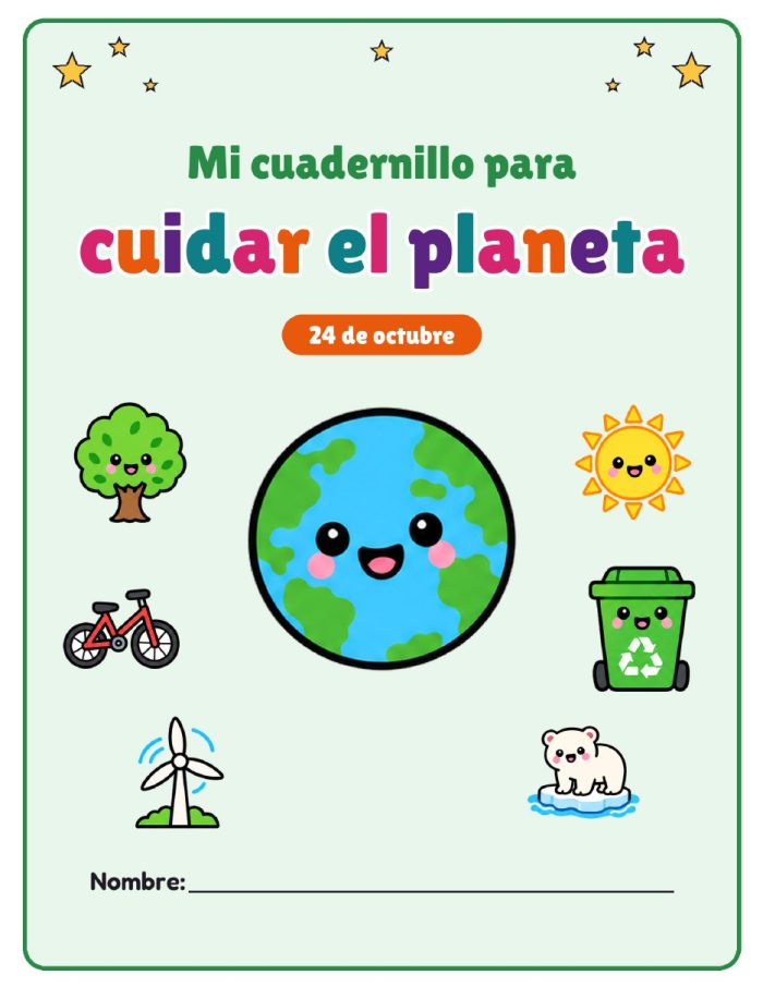 Cuadernillo del cambio climático · 8 hojas de actividades
