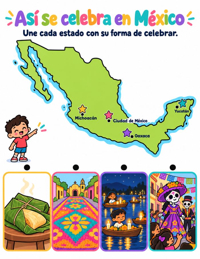 Día de Muertos en distintas regiones de México