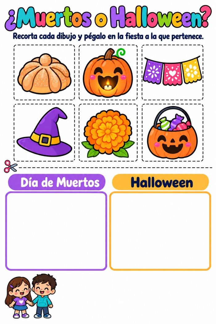 Diferencias entre Día de Muertos y Halloween