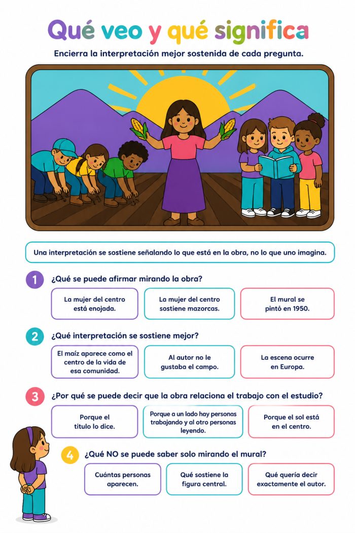 Interpretación y valoración de manifestaciones culturales y artísticas de México y del mundo