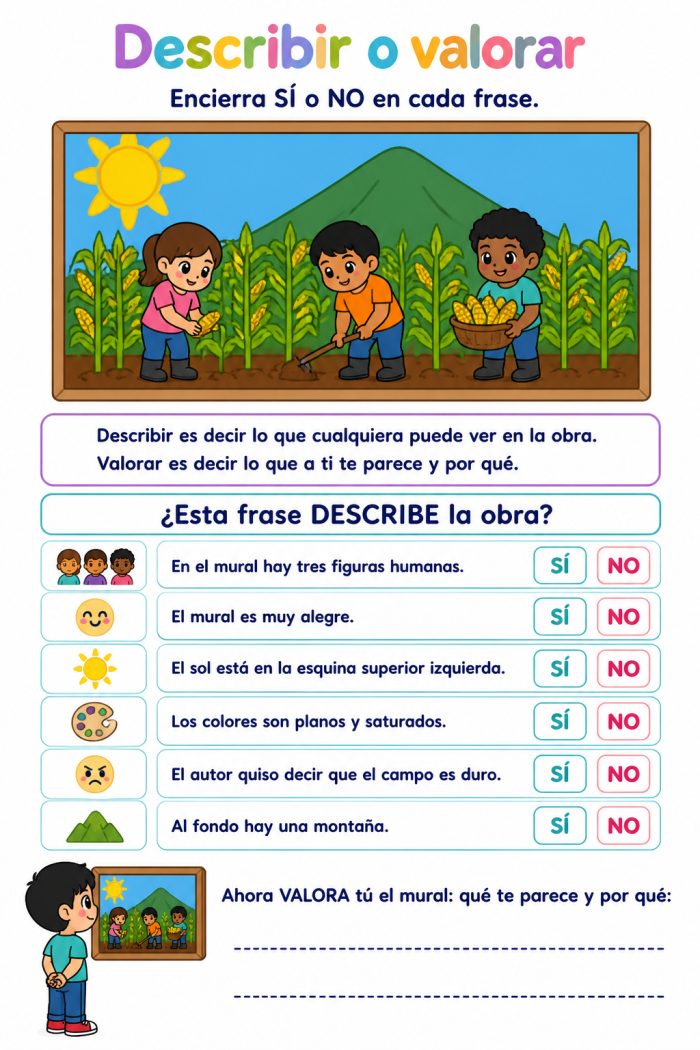Interpretación y valoración de manifestaciones culturales y artísticas de México y del mundo