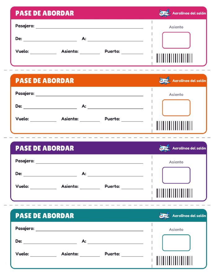 Jugamos al aeropuerto · Kit del Día de la Aviación