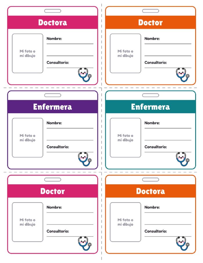 Jugamos al consultorio · Kit del Día del Médico