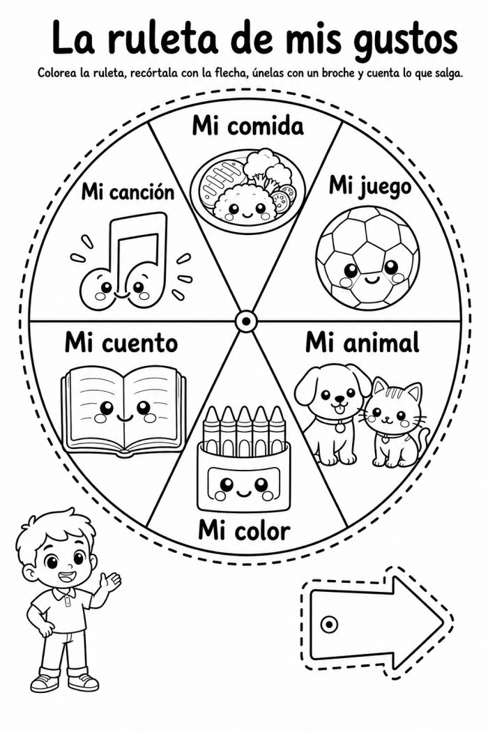 La ruleta de mis gustos · para iluminar