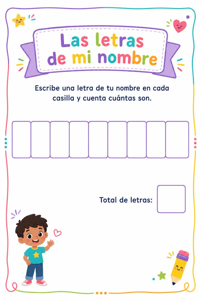 Letras de mi nombre