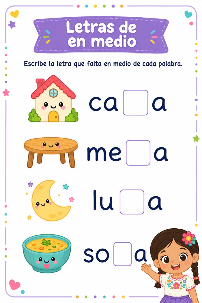 Letras intermedias