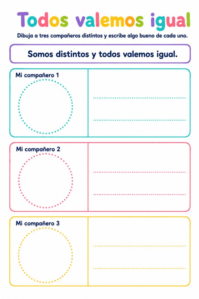 Los seres humanos son diversos y valiosos, y tienen derechos humanos