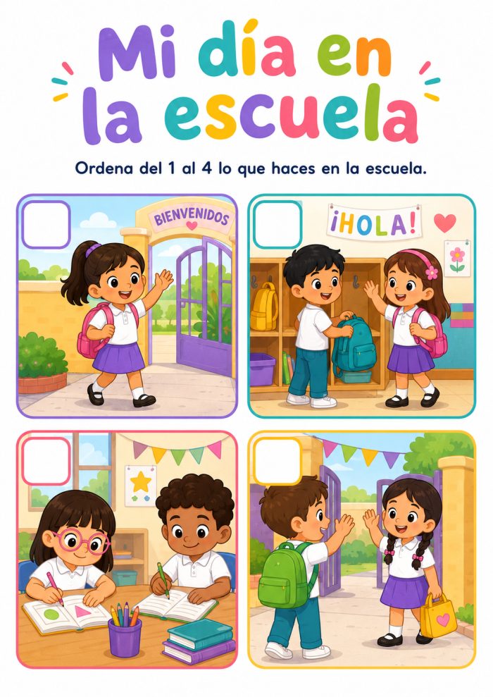 Mi nueva rutina escolar
