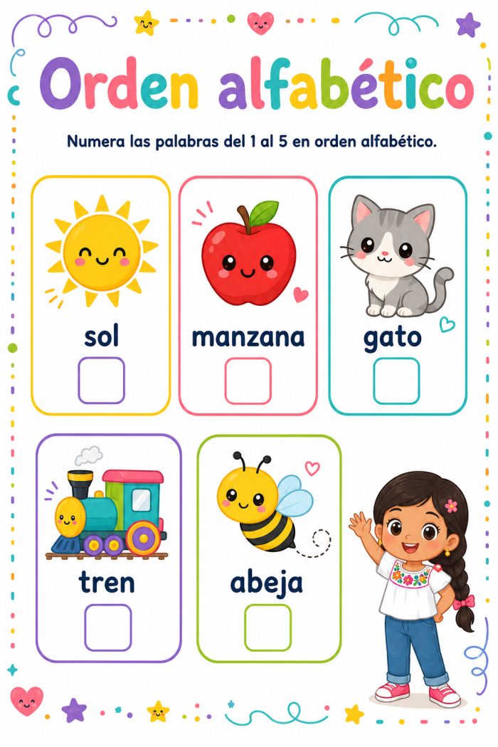 Orden alfabético