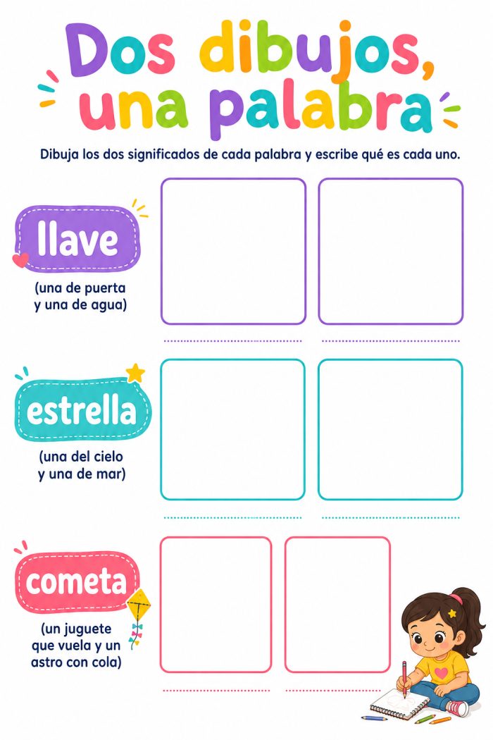 Palabras con varios significados