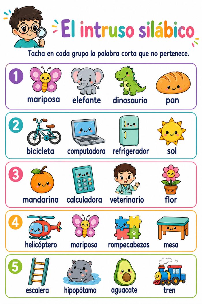 Palabras polisílabas