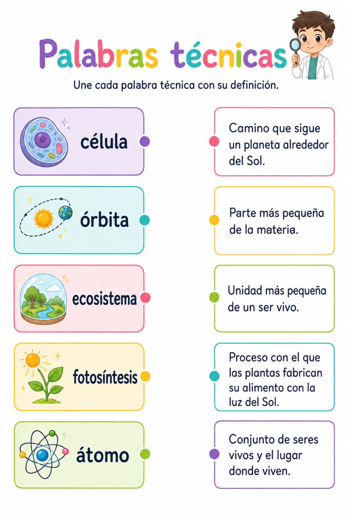 Palabras técnicas