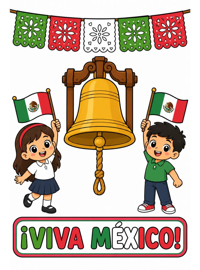 Puerta del salón · ¡Viva México! · 9 hojas