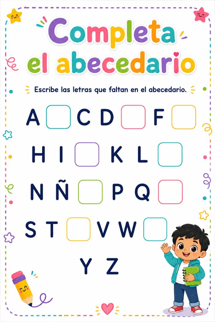 Repaso del abecedario