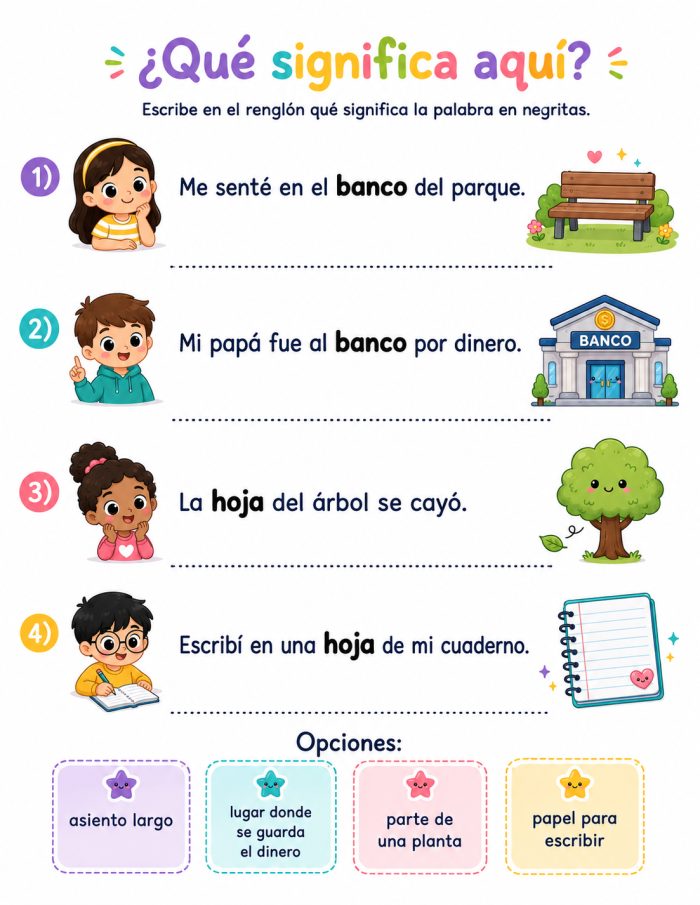 Significado según el contexto