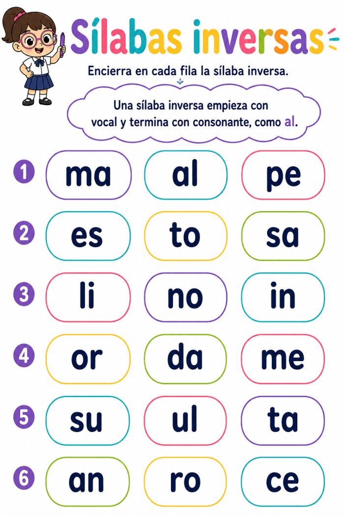 Sílabas inversas