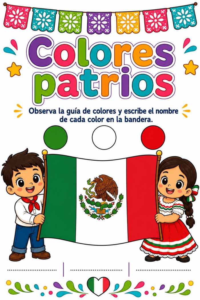 Símbolos y colores patrios