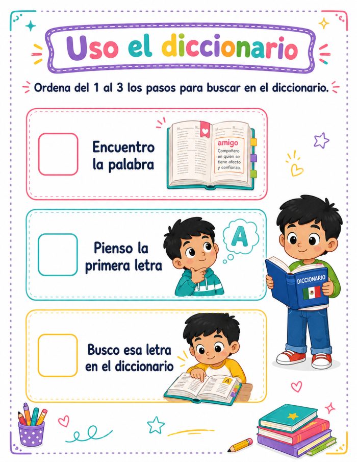 Uso del diccionario