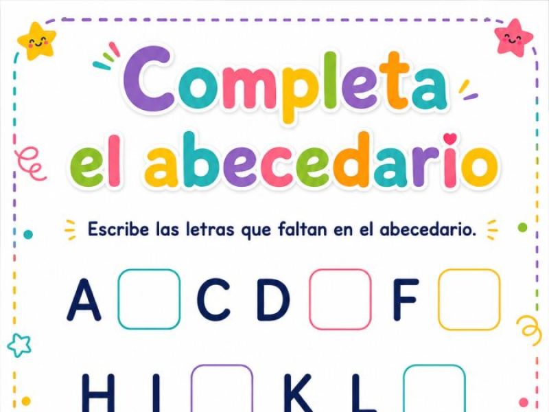 Portada de Repaso del abecedario