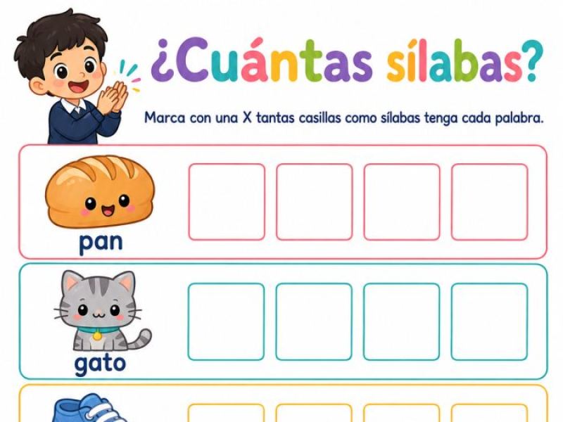 Conteo de sílabas