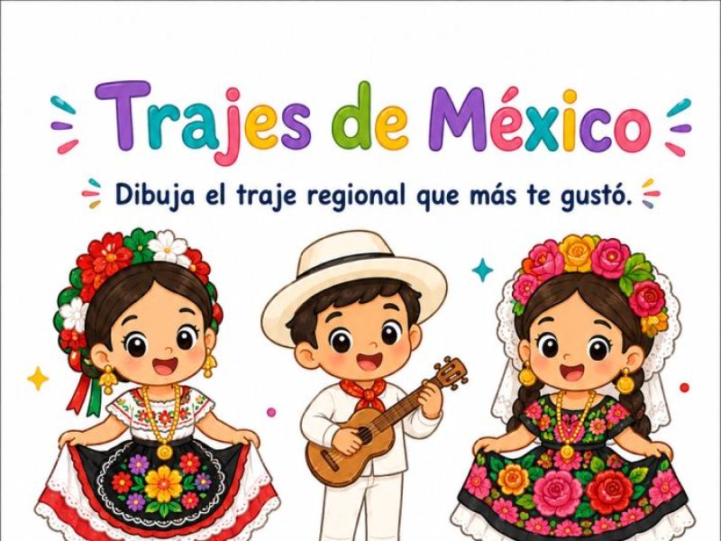 Portada de Trajes regionales de México