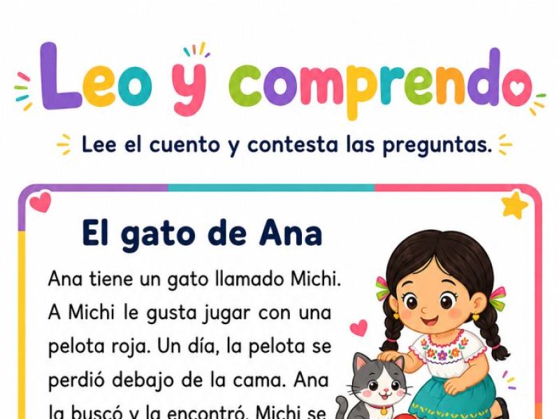 Portada de Comprensión de cuentos cortos