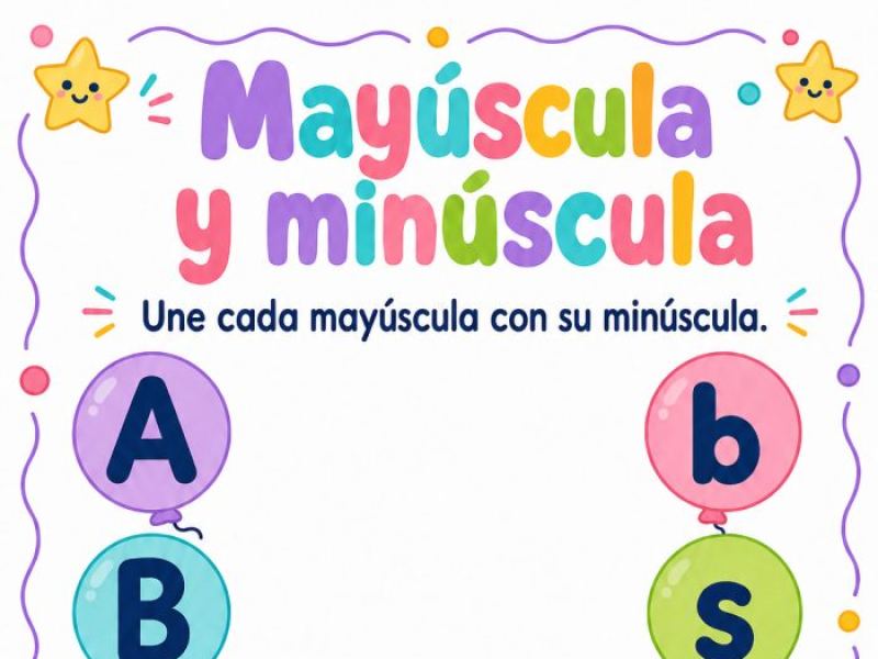 Relación entre mayúsculas y minúsculas